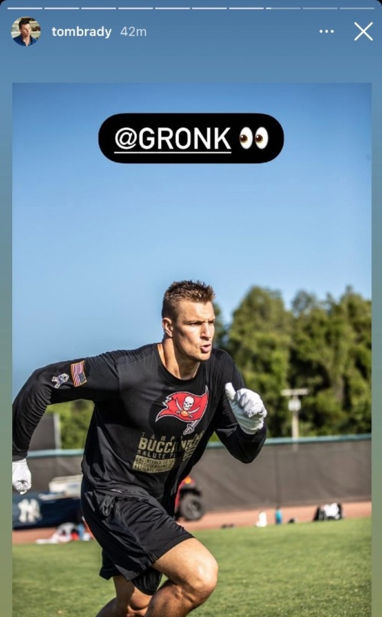 Buccaneers TE Rob Gronkowski